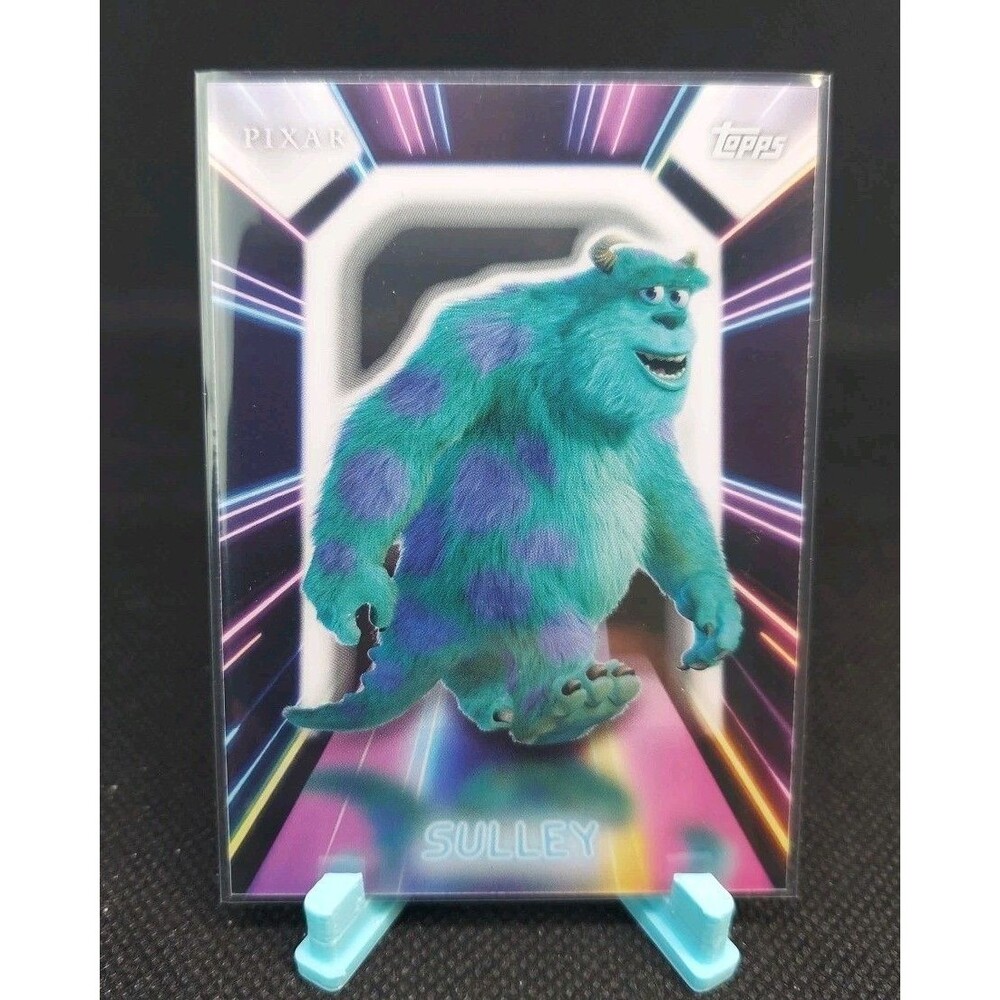 2026 Topps Disney Neon Illuminated Neon Lights Sulley #NPL-23 Monsters Inc